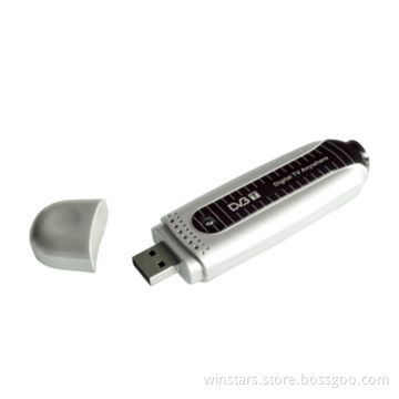 USB 2.0 Pen Drive DVB-T TV Tuner with FM, Supports HDTV
